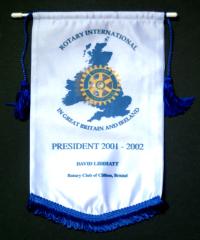 RIBI President Banner 2001-2002